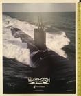 Uss Washington  ssn 787  Nuclear-powered Attack Submarine  at Sea  Poster  2017