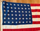 Vintage 48 Star American Flag - 3 X 5 Old Glory Sewn And Embroidered Usa