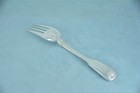 Tiffany   Shell   Thread Sterling Silver 6  Fish Fork No Monogram
