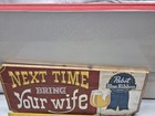 Pabst Blue Ribbon Wooden Sign