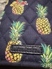 Vera Bradley Pineapple Print Eyeglass Pouch Case Navy Cloth Lightweight  111
