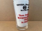 Vintage Pure Oil   Gas Dealer Promo Drinking Glass Gasoline Service Station  4