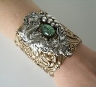 Wolf Victorian Art Deco Gothic Art Nouveau Renaissance Wedding Medieval Bracelet