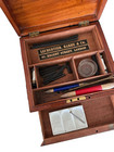 Lechertier Barbe   Co  Antique Artists Paint Box Mahogany English Watercolour