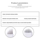 Microblading Blades Needles Tattoo Needles Permanent Makeup Manual Eyebrow Blade