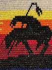Vintage Native American Beaded Belt Buckle    end Of Trail    Sighned Wayne Olson  