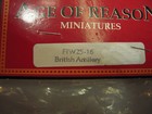 25mm Old Glory  French   Indian War  British Artillery  Two Bags Fiw 25-16