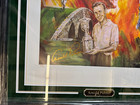 Arnold Palmer Signed Framed Golf Lithograph Poster 33 5x39 5 Beckettloa Le 20 50