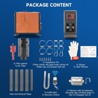 Diesel Air Heater All-in-one 12v 5kw Bluetooth Lcd For Car Rv Indoors