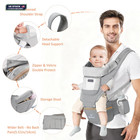 Baby Newborn toddler Carrier  Ergonomic Position hip Seat  All Seasons 7   45 Lbs