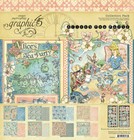 Graphic 45  alice s Tea Party  Complete Package Bundle wonderland  ships Free 