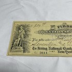 1913 The First National Bank Of Cooperstown Ny Check  2611 Kg Jd