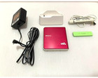 Sony Md Walkman Mz-e630 Pink Portable Minidisc Player Tested Japan