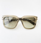 Chlo   Ce678s Smoky Taupe Gradient Sunglasses Gold Hardware