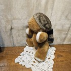 Very Rare Vintage Fancy Zoo Daniel Boone Teddy Bear 15  Plush Stuffed Animal Toy
