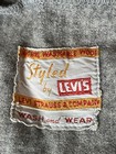 Vintage Levi   s Wool Vest 40s 50s Grey Rare Medium 