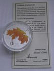 2012 Canada 9999 Silver  20 Dollars Maple Leaf Crystal Raindrop Proof