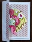 Handmade Greeting Card - Love Card  Wedding  Anniversary  Valentine s Day