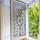 Static Window Stickers Clings Electrostatic Glass Decals Decor Pvc Retro Luxury