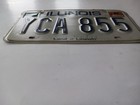 1985 Illinois Il License Plate Yca 855