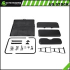 Rear Flip Seat Kit For Ezgo Golf Cart Txt Model  1994 5 - Up  - Black Cushions