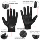 Winter Fishing Gloves 2 Finger Flip Fingerless Gloves Non-slip Waterproof Warm