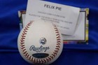 Felix Pie Tristar Coa Autograph Major League Signed Baseball