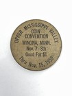 Winona Minnesota Wooden Nickel Token - Coin Convention Wooden Dollar