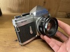  near Mint W  Case  Konica Fp Film Camera Hexanon 52mm F 1 8 Standard Lens   Jpn