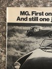 1974 Mgb British Leyland Motors Print Ad First - Still One Jump Ahead Vtg 1970s