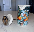Porcelain French Press Paul Cezanne  fruit   Pitcher  Art  By Chaleur
