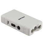 Police Stun Gun Mini 800 Usb Rechargeable With Led Flashlight White