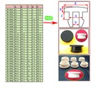 Black Snap-on Hole Plugs Silicone Blanking End Caps Seal Inserts Plug 10 5 30mm