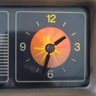 1985 Miller Beer Lighted Clock Made The American Way Electric Bar Sign Working