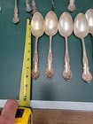 1847 Rogers Bros 8   Charter Oak  Silverplate Serving Spoon 6 Available 