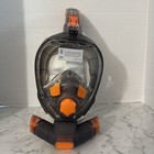 Full Face Snorkel Mask Support Scuba Tank Port Gopro Attachment Free Ship