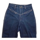 Vintage 80s Gitano High Waist Cigarette Jeans Dark Denim W28