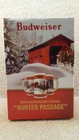 New 2019 Budweiser Holiday Beer Stein  winter Passage  40th Edition B