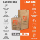 30 Gal  Paper Lawn And Leaf Bags - 20 Count  Biodegradable Yard Waste Bags New