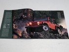 1997 Jeep Cherokee   Wrangler   Grand Cherokee  the Jeep Book  Sales Brochure