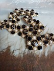 Lot Of 10  22mm Designer Button Chanel Button  Gold Tone 