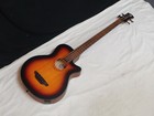 Luna Tribal 34  Long Scale 4-string Acoustic Electric Bass Guitar New W  Gig Bag