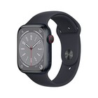 Apple Watch Series 8 Gps Cellular 45mm Aluminum Case  Midnight Sport Band-s m