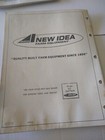 New Idea No 206 Ground Drive Manure Spreader Operator s Manual No S 204