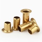 100 X Brass Hollow Tubular Rivets Eyelet M0 9 1 3 1 5 1 7 2 2 3 2 5 3 4 5 6 Diy