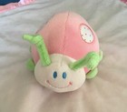 Mary Meyer Baby Pink Lady Bug Lovey 22 X 18 Security Blanket Gingham Caterpillar