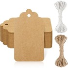 Blank Kraft Paper Gift Tags 50 Pcs W  String Perfect Gifts Crafts Xmas New