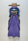 Nuo Mask Traditional Chinese Folk Art Handcarved Wooden Vibrant Colors Euc
