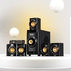 Bobtot 5 1 Surround Sound System 200w Home Theater Stereo System Hdmi Arc Bt