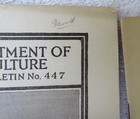 2 Farmers Bulletin -1924 Bees 447   1919 Commercial Comb-honey Production 1039